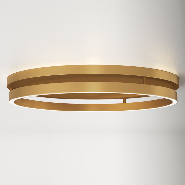 Recess Acrylic LED Flush Mount & Reviews AllModern